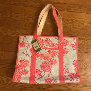 Lilly Pulitzer Tote, New With Tags, Floral